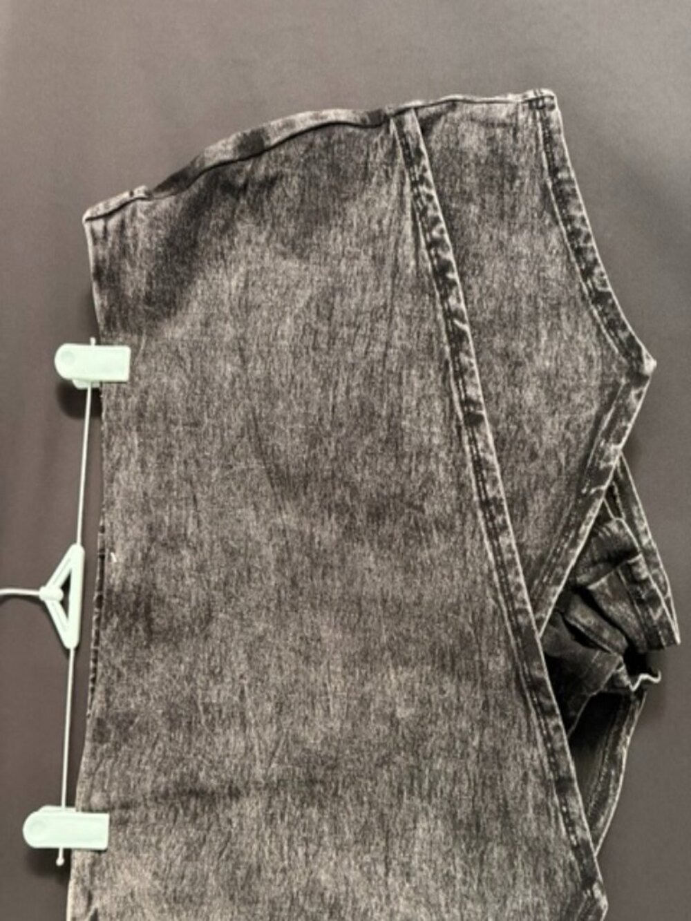 Blackwash Jean Skort